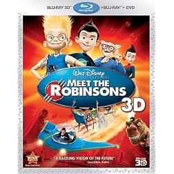 Meet The Robinsons (Three-Disc Combo: Blu-ray 3D/Blu-ray/DVD)