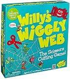 Peaceable Kingdom Willy's Wiggly Web Award Winning Preschool Skills Builder Game