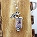 Floral Wish Bottle Pendant Necklace 20