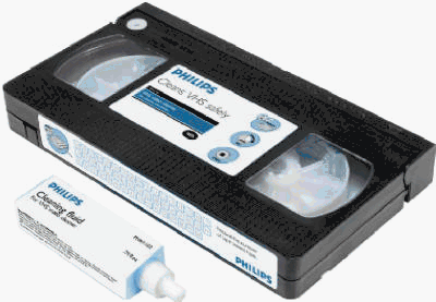Philips SVC2500W - Cleaning VHS tape