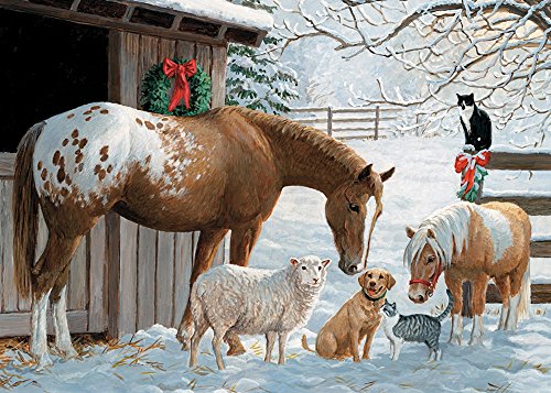 Barnyard Greetings, A 35 Piece Tray Puzzle by Cobble Hill