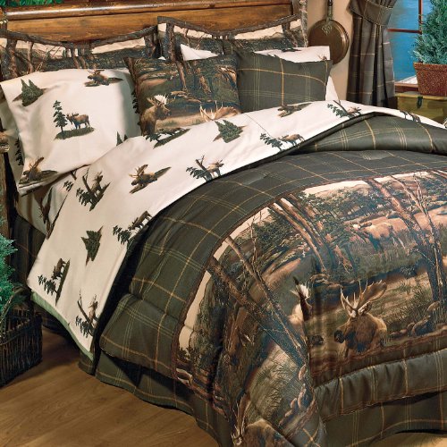 Moose Mountain Comforter Set - Twin