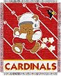 Arizona Cardinals Woven Baby Blanket Throw - NFL Football Fan Shop Sports Team Merchandise