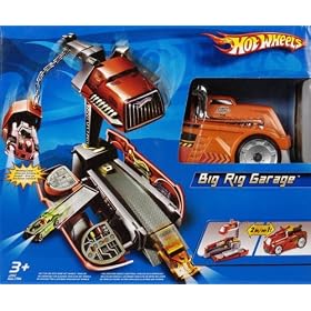 Click here to buy Hot Wheels Big Rig Garage Playset by Mattel.