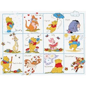 Pooh-Friends-Calendar-Counted-Cross-Stitch-Kit