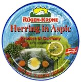 Ruegen Fish Herring in Aspic, 7.05-Ounce Round Tins (Pack of 12)