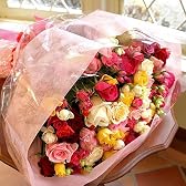 ロイヤルガストロ　山形県産 80本のバラの花束