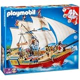 Playmobil 4290 - Jeu de construction - Le Grand Bateau de Camouflage des Piratespar Playmobil
