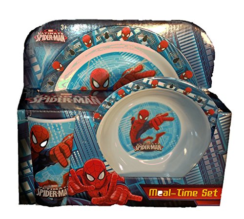 Marvel Spiderman Meal-time Set 3 Piece