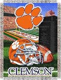 NCAA Clemson Tigers 48-Inch-by-60-Inch Acrylic Tapestry Throw