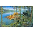 My Three Cubs 550pc Jigsaw Puzzle by Sam Timm