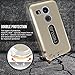 Toiko [X-Guard] Gold LG Google Nexus 5X Case High Impact Resistant Fully Protective Dual Layer Case with Soft TPU Interior Durable PC Exterior