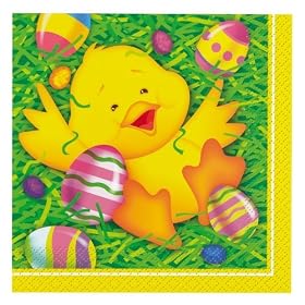 Easter Ducky Lunch Napkins (16 count)