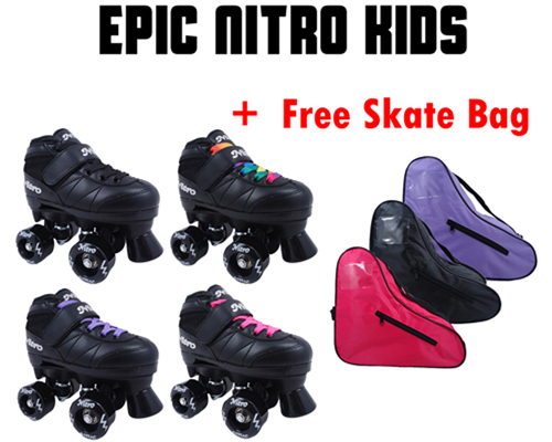 Epic Nitro Kids Quad Roller Skates