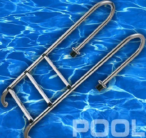 POOL Leiter aus Edelstahl Schwimmbad original ELECSA 9469