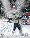 Tedy Bruschi New England Patriots - Blizzard - Autographed 8x10 Photograph