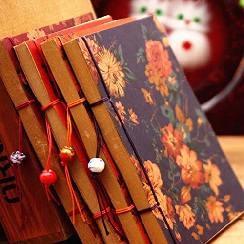 Creative nostalgic retro kraft paper spiral-bound notebook blank paper graffiti diary costume manual note book