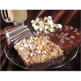 Decadant Gourmet Brownies - 4 Flavors, 6 lbs. by ChocolateBakery.com