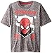 Marvel Boys' Spiderman Cationic Space Dye T-Shirt with Foil Print