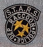 Resident Evil S.T.A.R.S. Raccoon Police Blk Logo PATCH