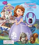 Disney Sofia the First Becoming a Princess: Storybook and Amulet Necklace (Storybook With Jewelry)