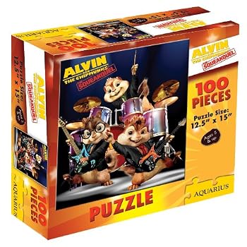 Set A Shopping Price Drop Alert For Aquarius Alvin and The Chipmunks Jigsaw Puzzle - 100 Piece