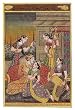 Asian Art Miniatures India Folk Paintings Drawings & Water Color on Paper 5 x 8.5 inches
