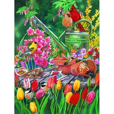 The Garden Gang 1000pc Jigsaw Puzzle by Janene Grende