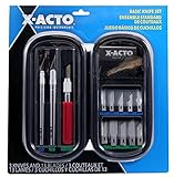 X-ACTO X5285 13 Blades in Zippered Storage Case, Black [並行輸入品]
