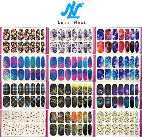 12 Premium Sheets - Metallic Flash Temporary Tattoos - Gold and Silver Bling Temporary Waterproof Tatoo,botanical Temporary Tattoo Custom Temporary Tattoos for Kids (2 Packs, Series 9)