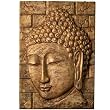 Large Handmade Buddha Wall Panel