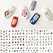 ALLYDREW Owls Water Slide Nail Art Decals Water Transfer Nail Decals (11 Designs/228 Nail Tattoos)