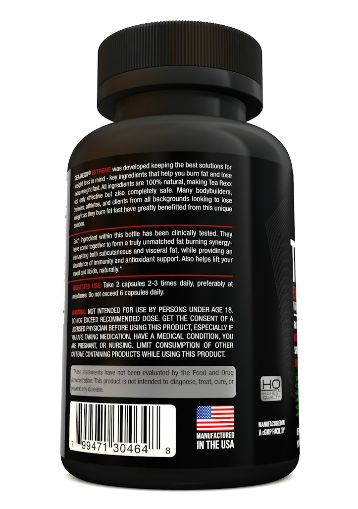 Amazon.com: Tea Rexx Extreme - Best Fat Burner for Superior Fat ...
