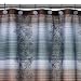 Floral Dimension Fabric Shower Curtain - Multicolor (70x71