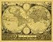 Antique World Map - Mini Poster (Size: 20" x 16")