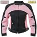 Xelement CF-508 Womens Mesh Sports Armored Motorcycle Jacket - Size : 2XL