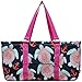 Sea Turtle Anchor Print NGIL Large Canvas Utility Tote Bag