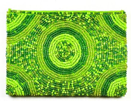 Sale!! Kharmic Creations Women's Poppin' Handmade Beaded Coin Purse
