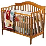 Delta Liberty 4-in-1 Convertible Crib in Butterscotch / Oak