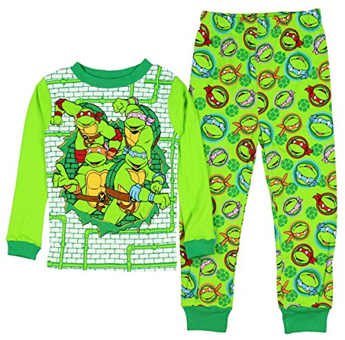 Teenage Mutant Ninja Turtles Little Boys Cotton Pajama Set