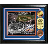 Shea Stadium Final Season 24KT Gold and Infield Dirt Coin Photo Mint