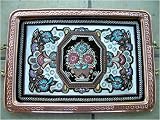 Turkish Coffee World TCW-0014AM Serving Tray - Large Rectangle