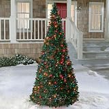 Pre-Lit Pull-Up Christmas Tree