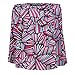 Monterey Club Ladies Geometric Print Swing Pull-on Knit Skort #2893