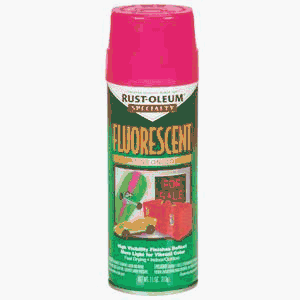 Rust Oleum 1959-830 Fluorescent Finish Aerosol
