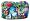 Pillow Perfect Petite Jungle Print Fortrel Fiber Pillow - 19
