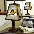 Anaheim Mighty Ducks Memory Company Art Glass Table Lamp NHL Hockey Fan Shop Sports Team Merchandise