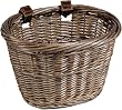 Nantucket Bike Baskets TOM NEVERS Oval Basket Gray.