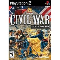history channel civil war secret missions cover ps2