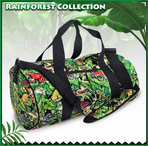 Tree Frogs Duffle Bag Frog DUFFEL Travel / Fitness / Overnight Bag Luggage